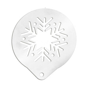 Molde para Cappuccino Floco de Neve