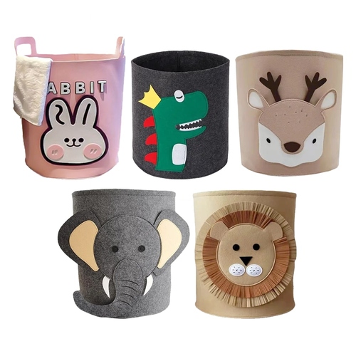 Cesto Organizador Infantil Bichinhos 33 x 35 cm - Organiz