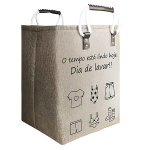 Cesto de Roupa Suja 44 x 31 cm - Organiz