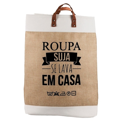 Cesto de Roupa Suja 48 x 31 cm - Organiz