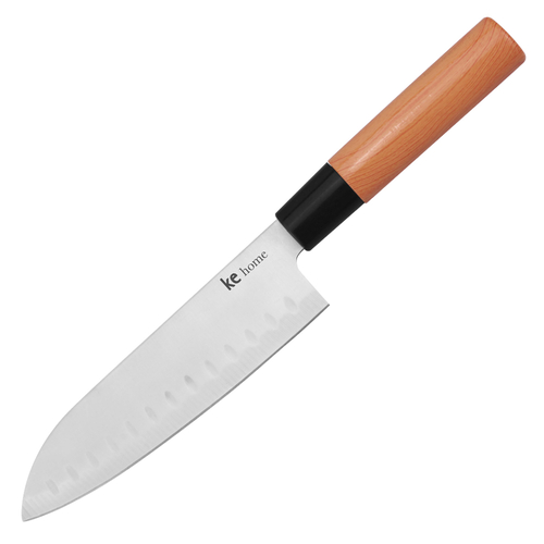 Faca Santoku com Sulcos 7” Linha Japan - Ke Home