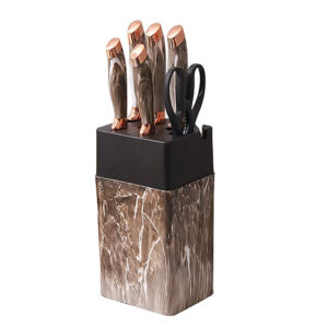 Conjunto de Facas Wood Marmorizadas - Ke Home