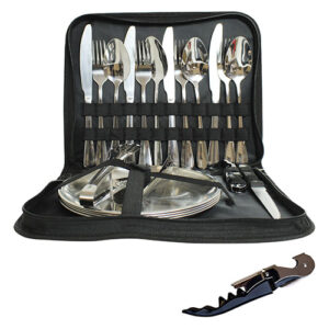 Conjunto de Talheres Linha Florença Silver 20 peças - Ke Home