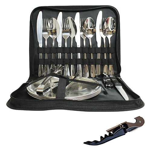 Conjunto de Talheres Linha Florença Silver 20 peças - Ke Home