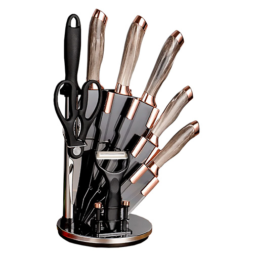 Conjunto de Facas Linha Especialidades Brown Marble - Ke Home