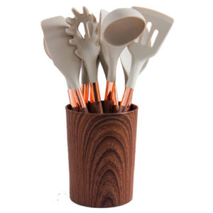 Kit de Talheres Linha Belmont Cinza 10 peças - Ke Home