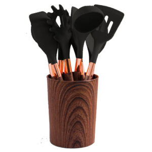 Kit de Talheres Linha Belmont Preto 10 peças - Ke Home