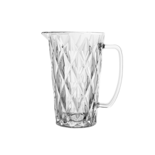 Jarra Vidro Diamond Clear 1 Litro - Lanty