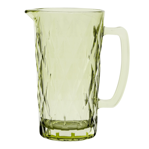 Jarra Vidro Diamond Esmeralda 1 Litro - Lanty