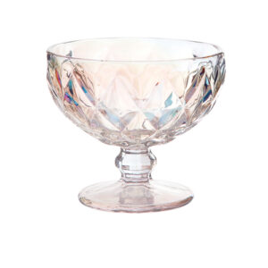 Kit 6 Taças Coquetel Vidro Diamond Rainbow 310 ml- Lanty