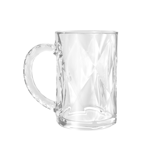 Caneca de Vidro Diamond 190 ml - Lanty