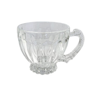 Kit 6 Xícaras de Vidro Itália 200 ml - Lanty