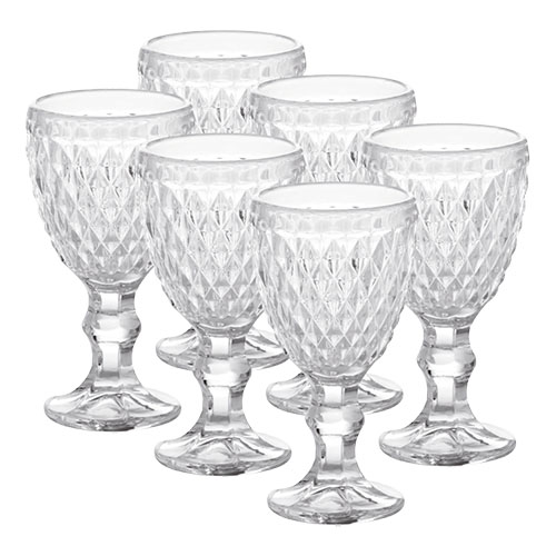 Kit 6 Taças de Licor Florença Clear 50 ml - Lanty