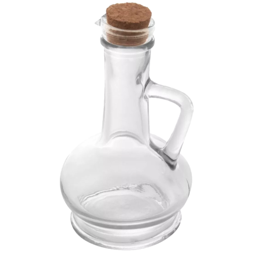 Galheteiro de Vidro Azeite Vinagre com Tampa de Rolha 230 ml - Lanty