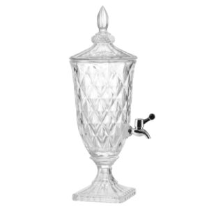 Suqueira de Vidro Diamond Clear 2 Litros - Lanty