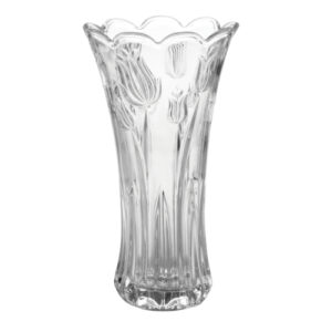 Vaso de Vidro Decorativo Tulipa 12 x 23 cm - Lanty