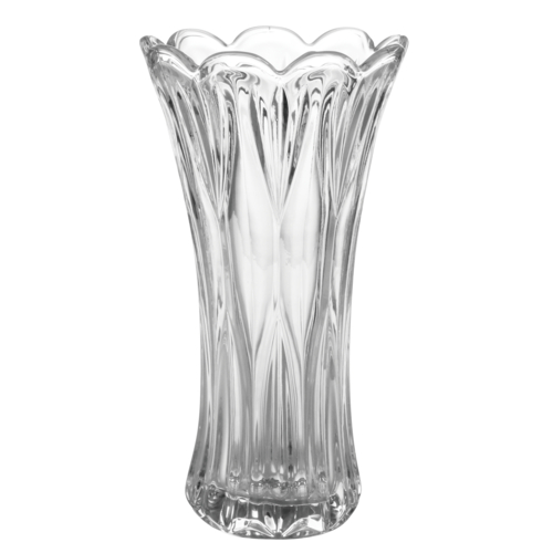Vaso de Vidro Decorativo Cristal 12 x 23 cm - Lanty