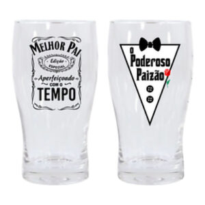 Copo de Vidro Dia dos Pais Poderoso Paizão 5