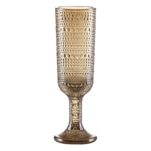 Kit 6 Taças Champagne Pérola Âmbar 160 ml - Lanty