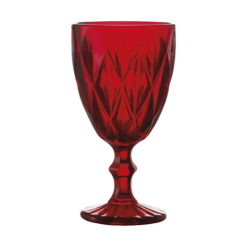 Kit 6 Taças para Vinho Diamond Rubi  340 ml - Lanty