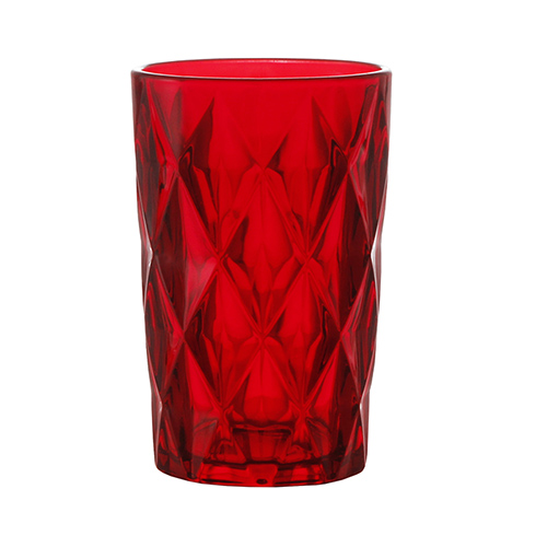 Kit 6 Copos Diamond Rubi 360 ml - Lanty