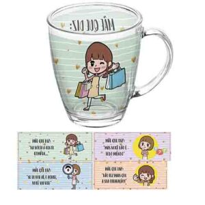 Caneca Estampada Aleatória Mãe que Diz 380 ml - Lanty