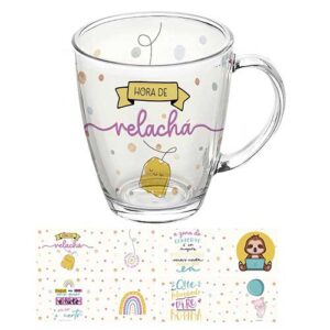 Caneca Estampada Aleatória Hora de Relachá 380 ml - Lanty