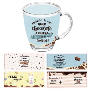 Caneca Estampada Aleatória Páscoa 380 ml - Lanty