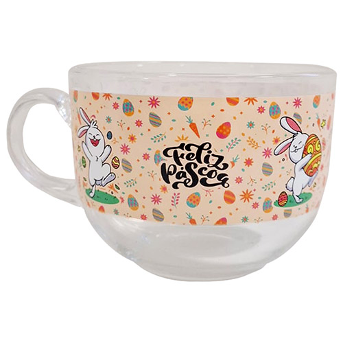 Caneca Estampada Aleatória Páscoa 470 ml - Lanty