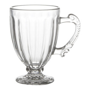 Kit 6 Canecas de Vidro para Capuccino Roma 190 ml - Lanty