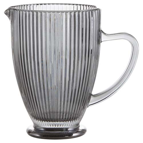 Jarra de Vidro Versalhes Titânio 1370 ml - Lanty