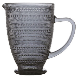 Jarra de Vidro Pérola Titânio 1370 ml - Lanty