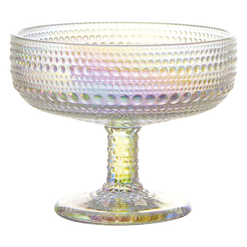 Kit 6 Taças de Vidro para Sobremesa Pérola Rainbow 310 ml - Lanty