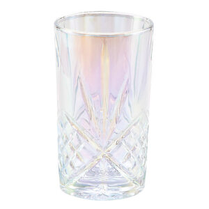 Kit 6 Copos de Vidro Longo Dublin Rainbow 360 ml - Lanty