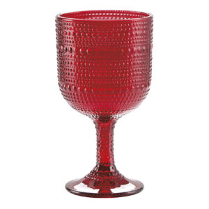 Kit 6 Taças de Vidro para Vinho Pérola Rubi 390 ml - Lanty