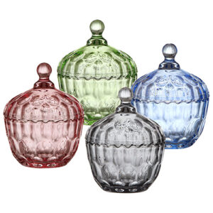 Bomboniére de Vidro Bariloche Color - Lanty