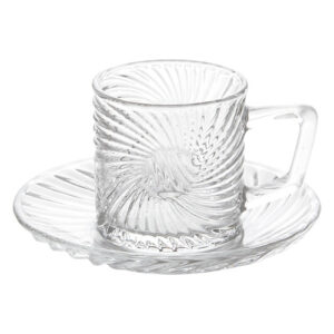 Kit 6 Xícaras de Vidro Ástra 85 ml - Lanty