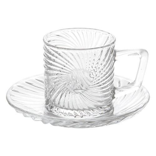 Kit 6 Xícaras de Vidro Ástra 85 ml - Lanty