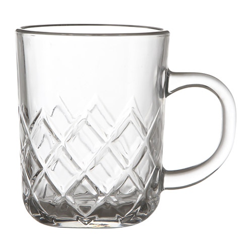 Kit 6 Canecas de Vidro Malta 250 ml - Lanty