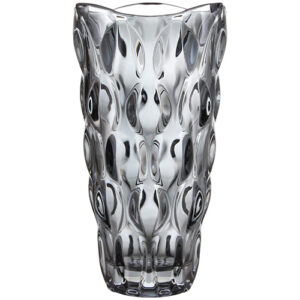 Vaso de Vidro Decorativo Halley Titânio 13 x 24 cm - Lanty