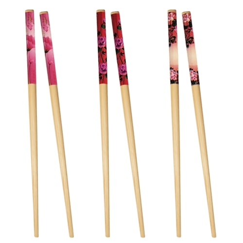 Jogo de Hashi Floral 10 Pares - Ke Home