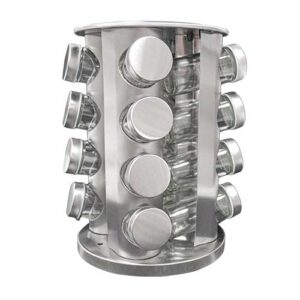 Porta Tempero Inox 16 peças - Ke Home