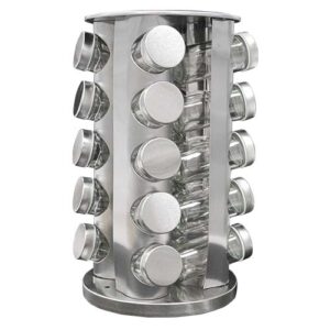 Porta Tempero Inox 20 peças - Ke Home