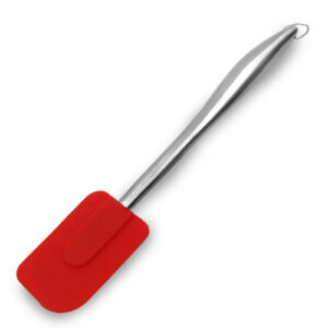 Espátula Pão Duro em Silicone om Cabo Inox Gourmet - Ke Home