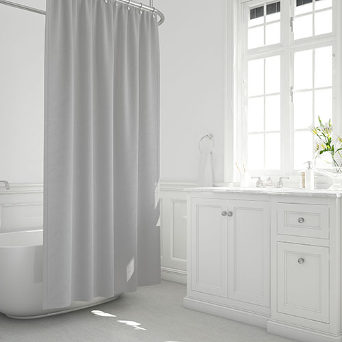 Cortina para Box Cinza 180 x 180 cm - Organiz