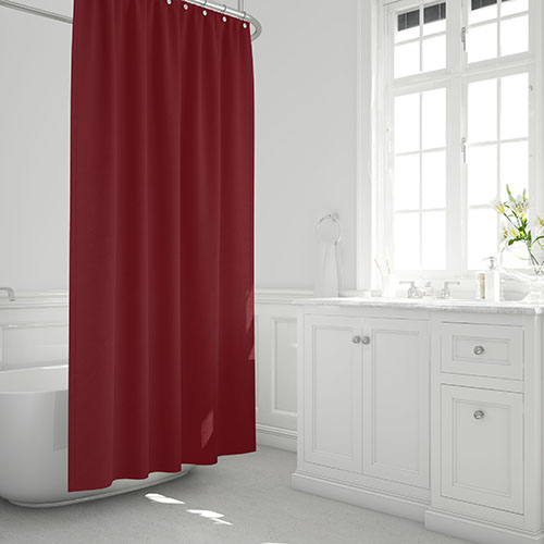 Cortina para Box Vermelho 180 x 180 cm - Organiz