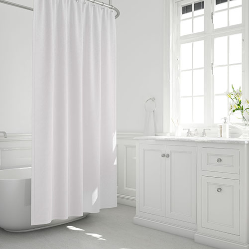 Cortina para Box Branco 180 x 180 cm - Organiz