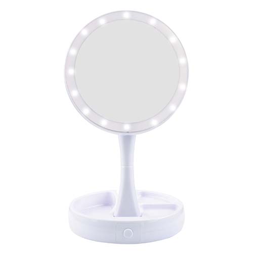 Espelho de Mesa com LED - Organiz