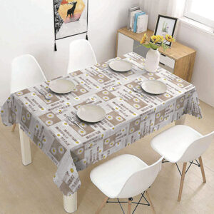 Toalha de Mesa Plástica Quadriculados 140 x 240 cm - Organiz