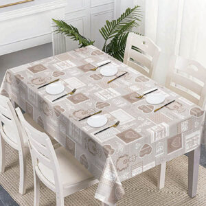 Toalha de Mesa Plástica Corações 140 x 240 cm - Organiz